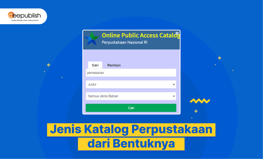 Jenis Katalog Perpustakaan (Dari Bentuk) - Deepublish