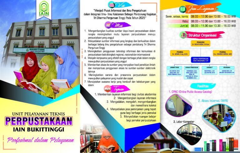 Brosur Perpustakaan Pengertian Manfaat Dan Contoh 2178