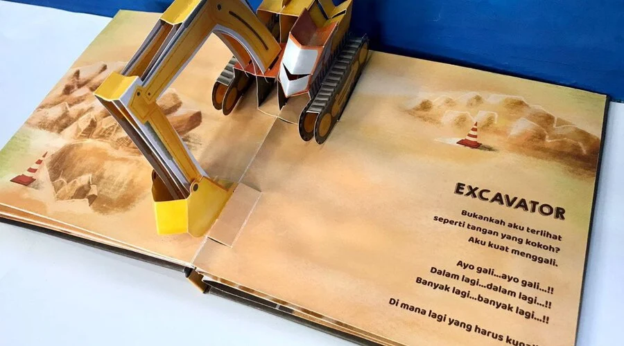 cara membuat popup book