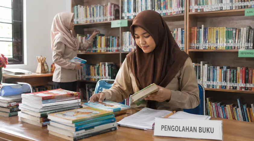 cara pengelolaan perpustakaan