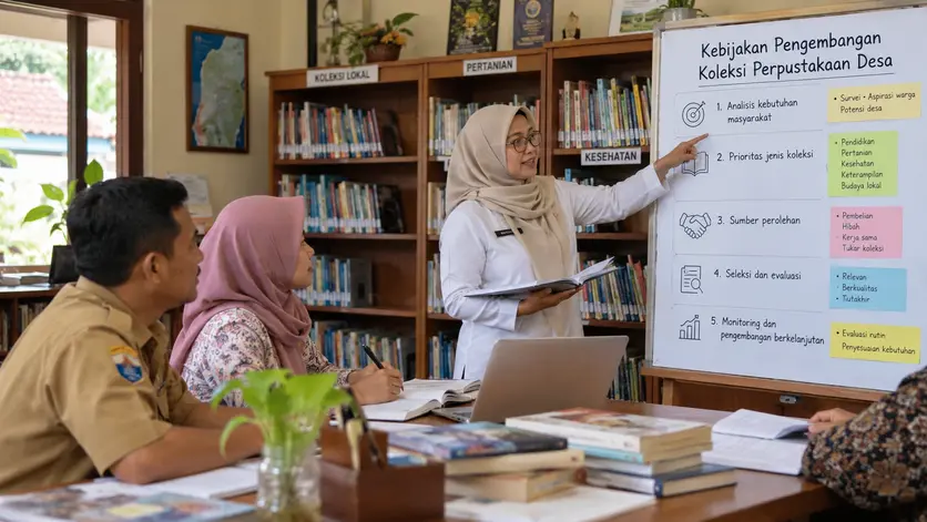 contoh kebijakan pengembangan koleksi perpustakaan