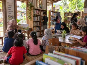 program literasi perpustakaan desa