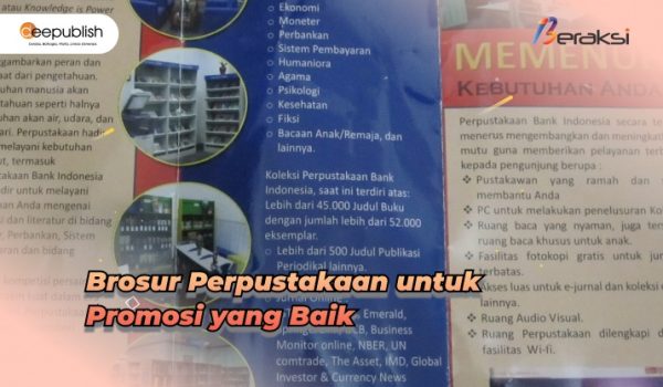 Brosur Perpustakaan - Pengadaan Bahan Pustaka Deepublish