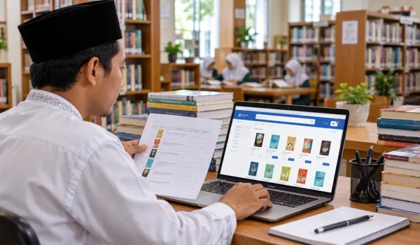 cara penagdaan buku perpsutakaan lewat siplah