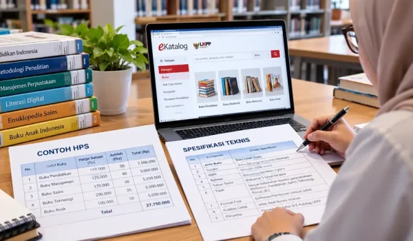 Contoh HPS dan Spesifikasi Teknis Pengadaan Buku Perpustakaan