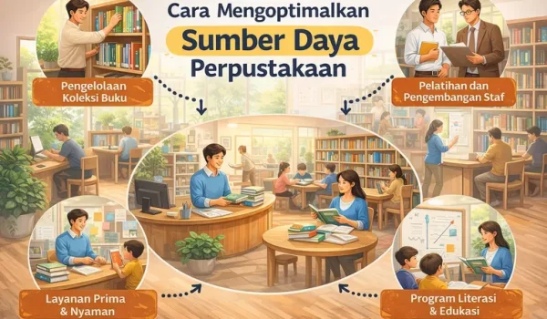 cara mengoptimalkan sumber daya perpustakaan