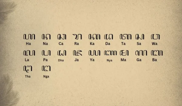 cara menulis huruf tegak bersambung