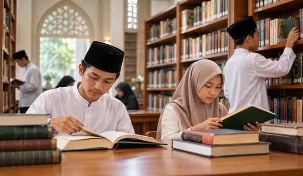 perpustakaan pesantren